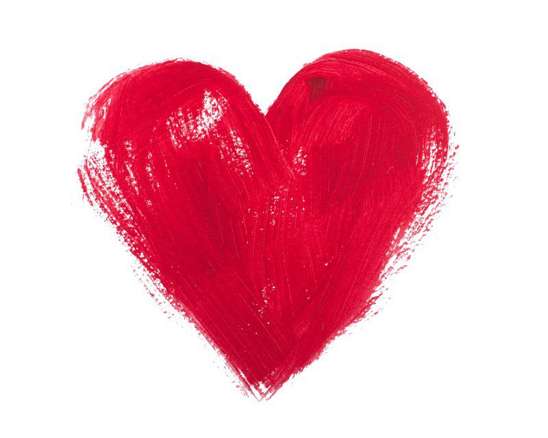 Picture of a red valentine’s day heart
