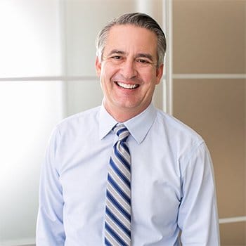 Man seeking initial dental implant Consultation