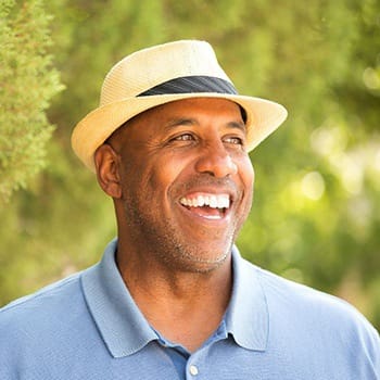 Man Smiling - Implant Dentistry in Dallas TX
